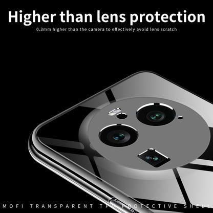 For OPPO Find X6 Pro MOFI Ming Series Ultra-thin TPU Phone Case(Transparent) - OPPO Cases by MOFI | Online Shopping UK | buy2fix