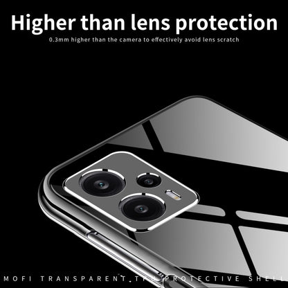 For Xiaomi Redmi Note 12 Turbo MOFI Ming Series Ultra-thin TPU Phone Case(Transparent) - Xiaomi Cases by MOFI | Online Shopping UK | buy2fix