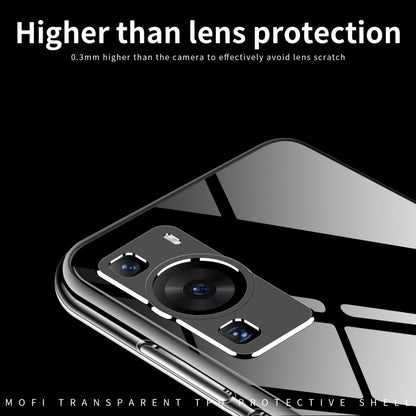 For Huawei P60 / P60 Pro MOFI Ming Series Ultra-thin TPU Phone Case(Transparent) - Huawei Cases by MOFI | Online Shopping UK | buy2fix