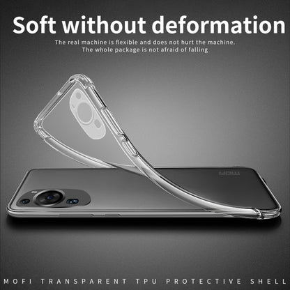 For Huawei P60 Art MOFI Ming Series Ultra-thin TPU Phone Case(Transparent) - Huawei Cases by MOFI | Online Shopping UK | buy2fix
