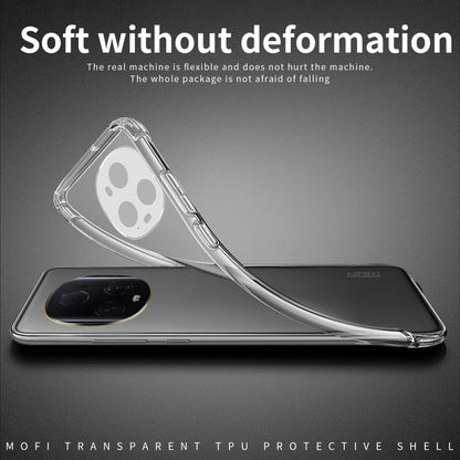 For Honor Magic5 Ultimate MOFI Ming Series Ultra-thin TPU Phone Case(Transparent) - Honor Cases by MOFI | Online Shopping UK | buy2fix