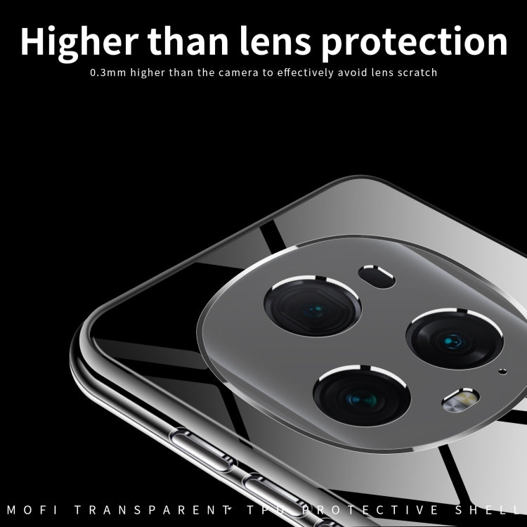 For Honor Magic5 Ultimate MOFI Ming Series Ultra-thin TPU Phone Case(Transparent) - Honor Cases by MOFI | Online Shopping UK | buy2fix