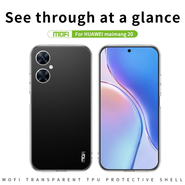 For Huawei maimang20 MOFI Ming Series Ultra-thin TPU Phone Case(Transparent) - Huawei Cases by MOFI | Online Shopping UK | buy2fix