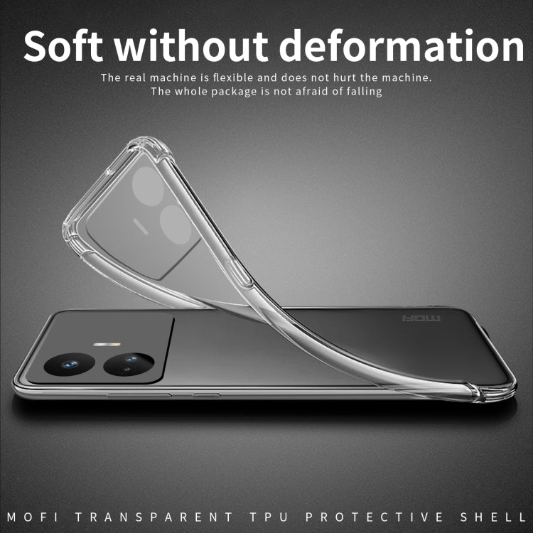 For Realme GT Neo5 SE MOFI Ming Series Ultra-thin TPU Phone Case(Transparent) - Realme Cases by MOFI | Online Shopping UK | buy2fix