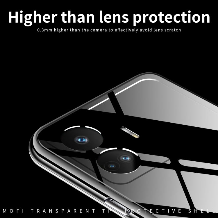 For Realme GT Neo5 SE MOFI Ming Series Ultra-thin TPU Phone Case(Transparent) - Realme Cases by MOFI | Online Shopping UK | buy2fix