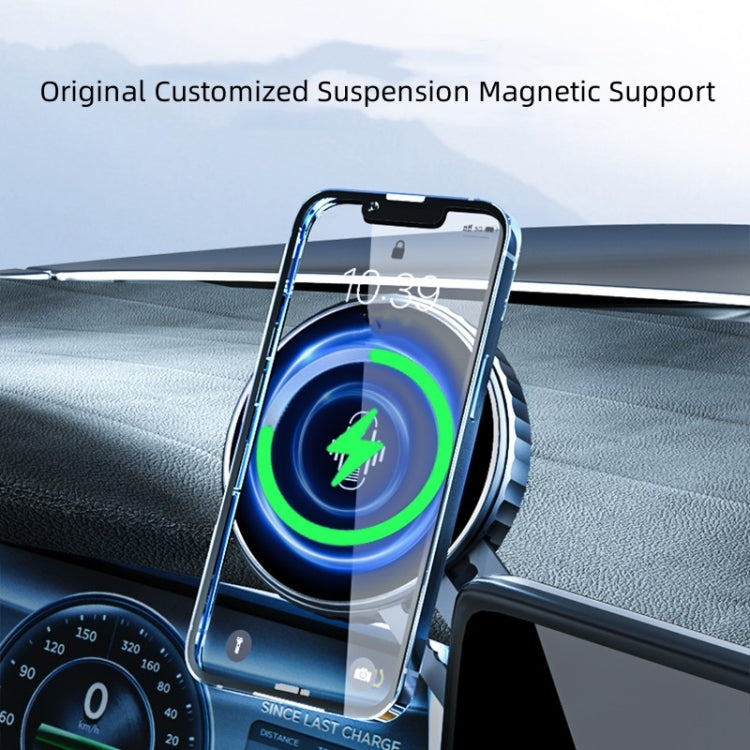 T1 For Tesla Magnetic Scalable Foldable 360 Degree Rotary Car Mobile Phone Holder by buy2fix