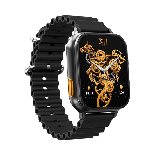 N22 1.96 inch Color Screen Smart Watch,Support Heart Rate Monitoring / Blood Pressure Monitoring / Blood Oxygen Monitoring(Black) by buy2fix