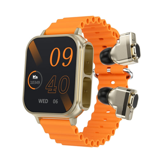N22 1.96 inch Color Screen Smart Watch,Support Heart Rate Monitoring / Blood Pressure Monitoring / Blood Oxygen Monitoring(Orange) by buy2fix