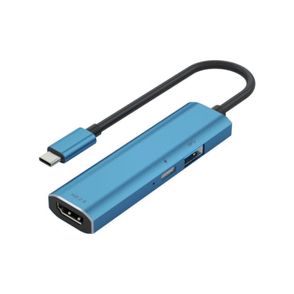 V264 3 in 1 USB-C / Type-C to USB3.0 + PD3.0 + HD2.0 3-Ports Multi Splitter Adapter OTG HUB by buy2fix