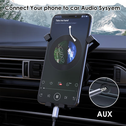 NORTHJO LTM03 8 Pin to 3.5mm Audio AUX Jack Cable, Length:0.5m - Video & Audio Cable by NORTHJO | Online Shopping UK | buy2fix