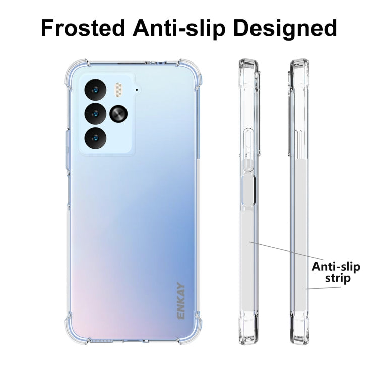 For HTC U23 Pro ENKAY Hat-Prince Transparent TPU Shockproof Phone Case - More Brand by ENKAY | Online Shopping UK | buy2fix