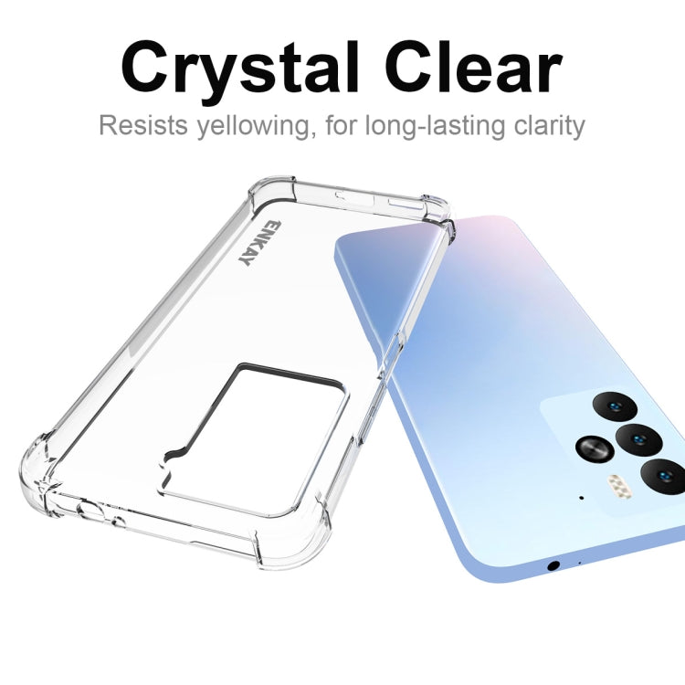 For HTC U23 Pro ENKAY Hat-Prince Transparent TPU Shockproof Phone Case - More Brand by ENKAY | Online Shopping UK | buy2fix