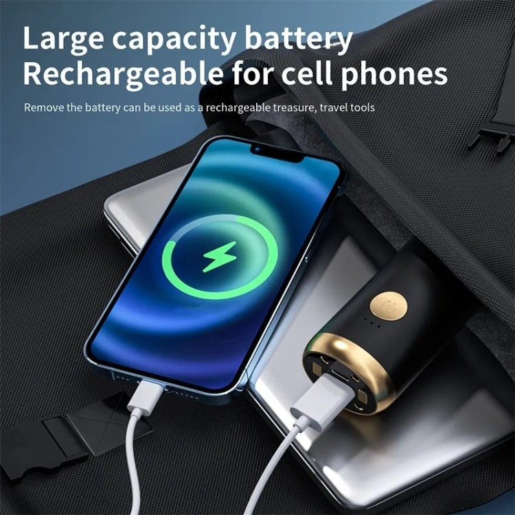 P9 Mini Portable Wireless Big Power Rechargeable Wet Dry Auto Car Vacuum Cleaner(Black) by buy2fix