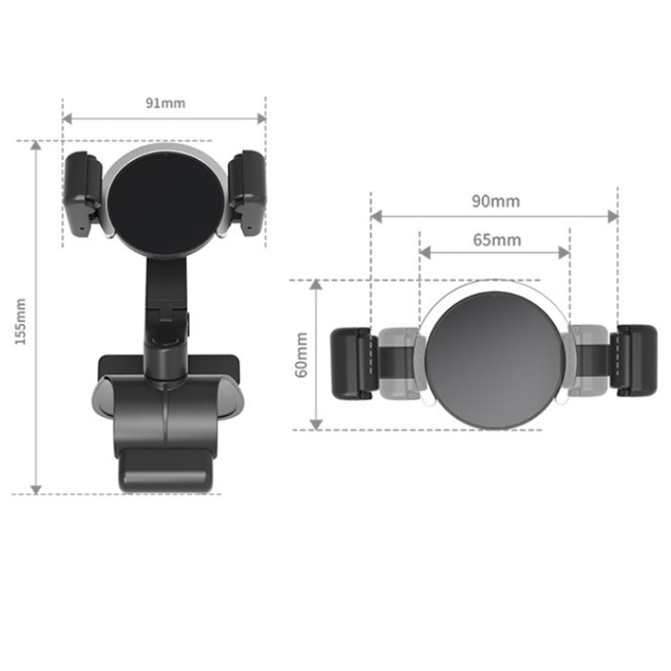 088 With Parking Phone Sign 360 Degrees Rotation Car Dashboard Mount Cell Phone Holder(Green) - Universal Car Holders by buy2fix | Online Shopping UK | buy2fix