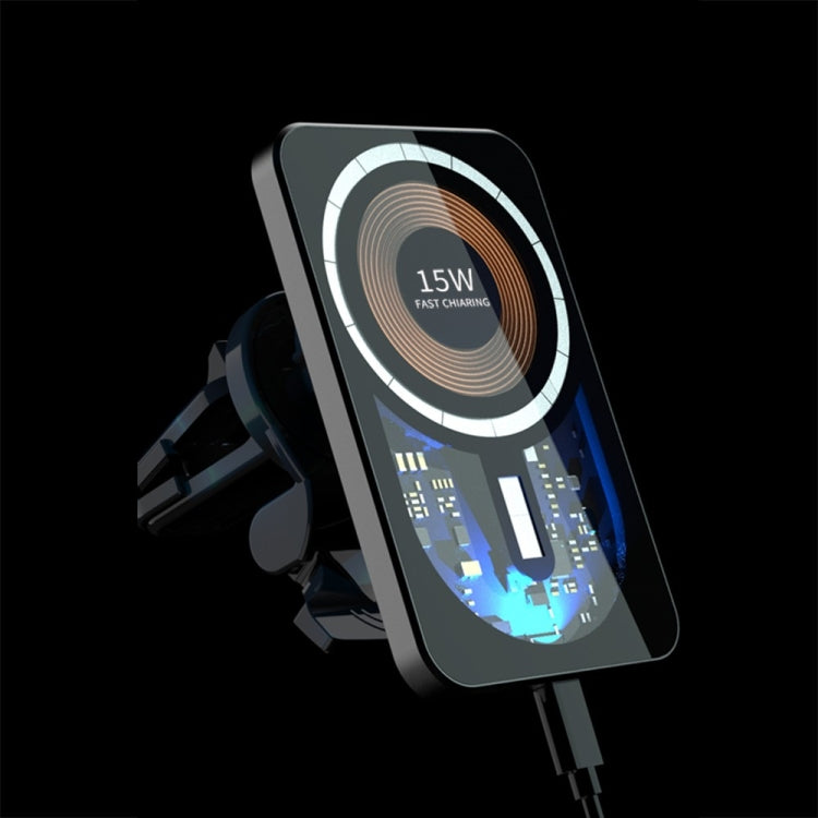 T11 Car Air Vent Mount Magnetic Wireless Charger by buy2fix