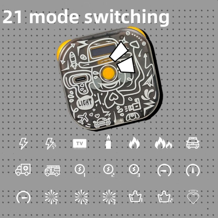 TV-6RGB Hand-Held TOFU 6W Fill Light Mini Portable RGB LED Video Light by buy2fix