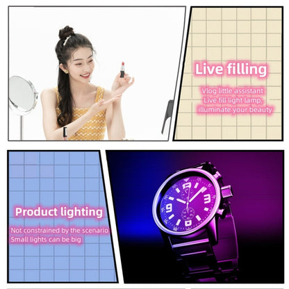 TV-6RGB Hand-Held TOFU 6W Fill Light Mini Portable RGB LED Video Light by buy2fix