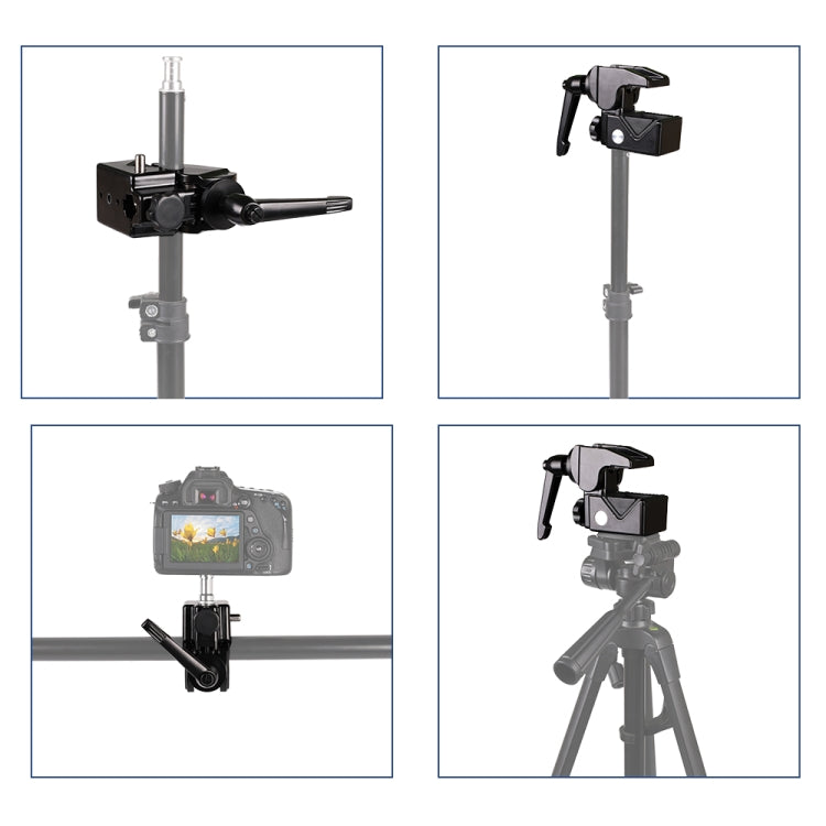 J032 Photography Super Clamp Crab Claw Clamp Clip by buy2fix