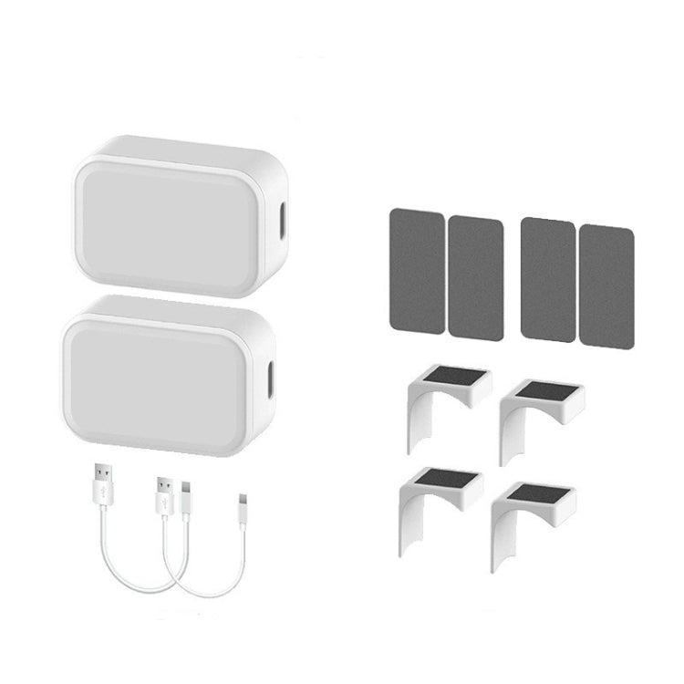 GBL01 LED Gimbal Light Camera Fill Light Double Lamp by buy2fix