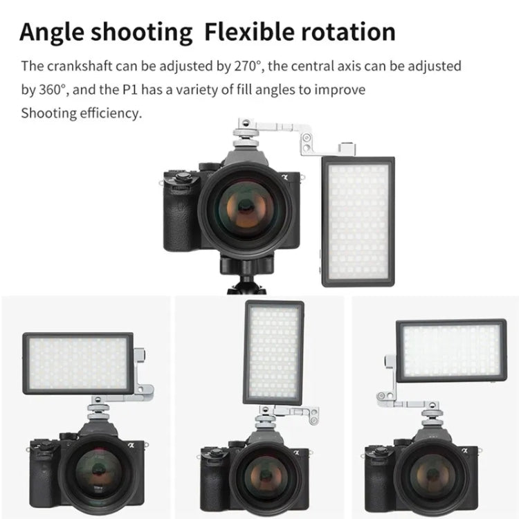 BL-P1 Portable RGB Pocket Fill Light Full Color 2500-8500K Photography Camera Light by buy2fix