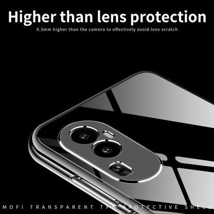 For OPPO Reno10 China MOFI Ming Series Transparent Ultra-thin TPU Phone Case(Transparent) - OPPO Cases by MOFI | Online Shopping UK | buy2fix