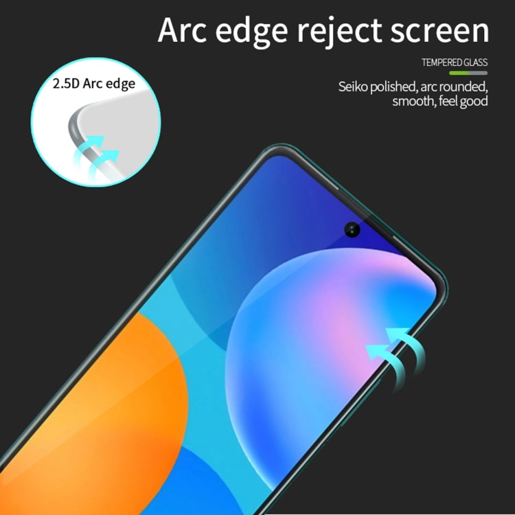 For Xiaomi Redmi Note 12R Pro MOFI 9H 2.5D Full Screen Tempered Glass Film(Black) -  by MOFI | Online Shopping UK | buy2fix
