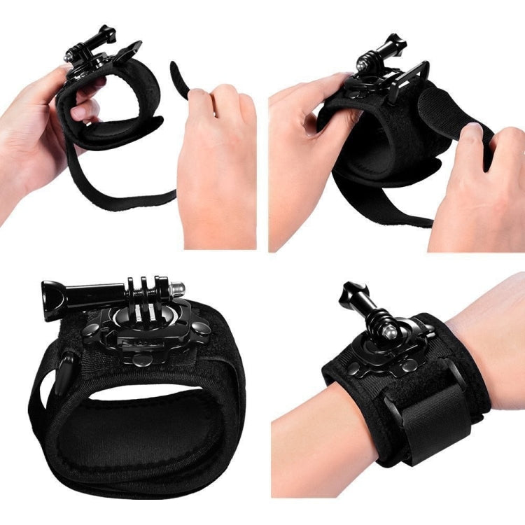 GP144 360 Degree Rotation Hand Camera Wrist Strap Mount by buy2fix