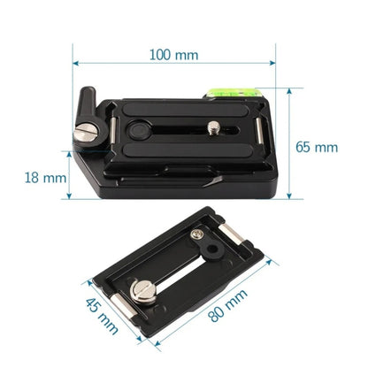 QRA-635 Camera Tripod Aluminum Alloy Metal Quick Release Plate by buy2fix