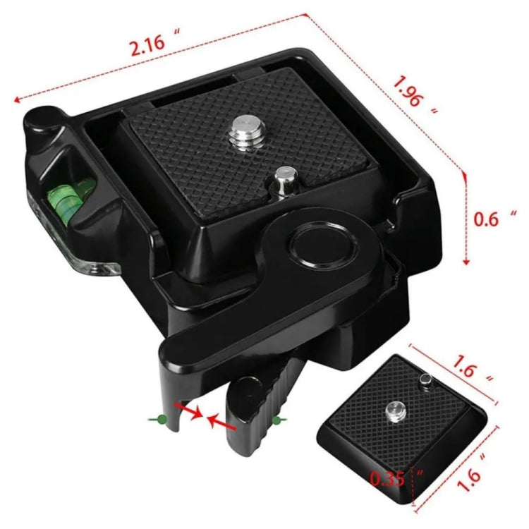QR40 Aluminum Alloy Tripod Quick Release Plate by buy2fix