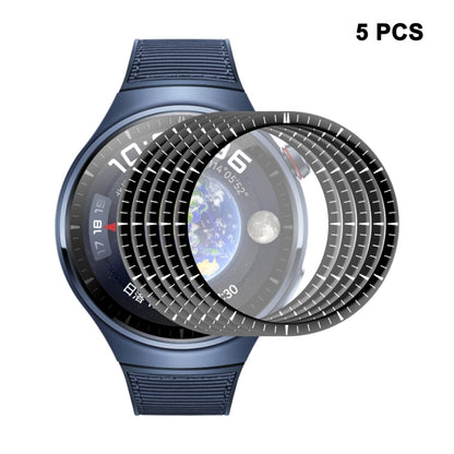 5pcs For Huawei Watch 4 Pro ENKAY 3D Full Coverage Soft PC Edge + PMMA HD Screen Protector Film - Screen Protector by ENKAY | Online Shopping UK | buy2fix