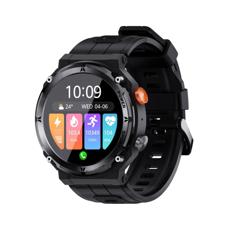 C21pro 1.39 inch Color Screen Smart Watch,Support Heart Rate / Blood Pressure / Blood Oxygen Monitoring(Black) by buy2fix