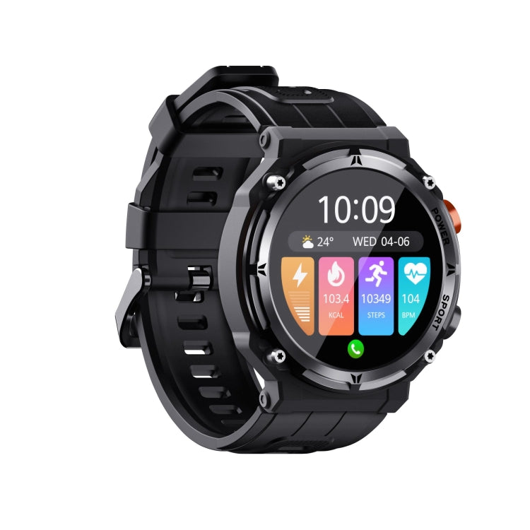 C21pro 1.39 inch Color Screen Smart Watch,Support Heart Rate / Blood Pressure / Blood Oxygen Monitoring(Black) by buy2fix