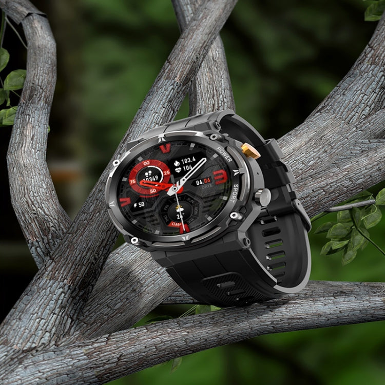 C21pro 1.39 inch Color Screen Smart Watch,Support Heart Rate / Blood Pressure / Blood Oxygen Monitoring(Black) by buy2fix