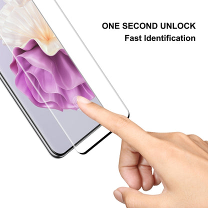 For Huawei P60 Pro / Art 2pcs ENKAY 3D Hot Bending Side Glue Tempered Glass Full Film - Huawei Tempered Glass by ENKAY | Online Shopping UK | buy2fix