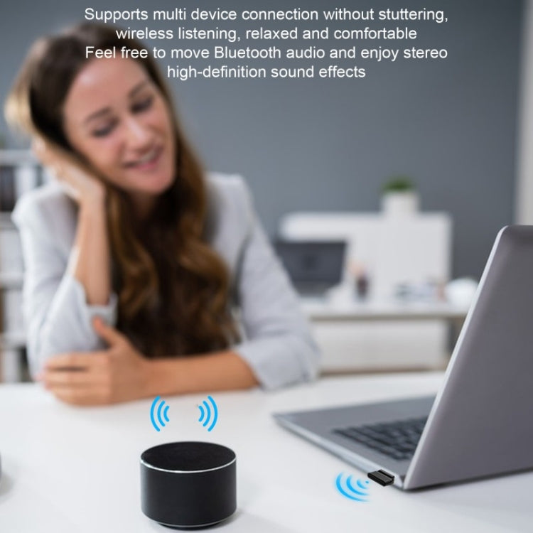 OY313 USB Bluetooth 5.3 Adapter Wireless Transmitter Receiver For PC Windows 11 10 8 7 by buy2fix