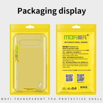 For Google Pixel 8 Pro MOFI Ming Series Ultra-thin TPU Phone Case(Transparent) - Google Cases by MOFI | Online Shopping UK | buy2fix
