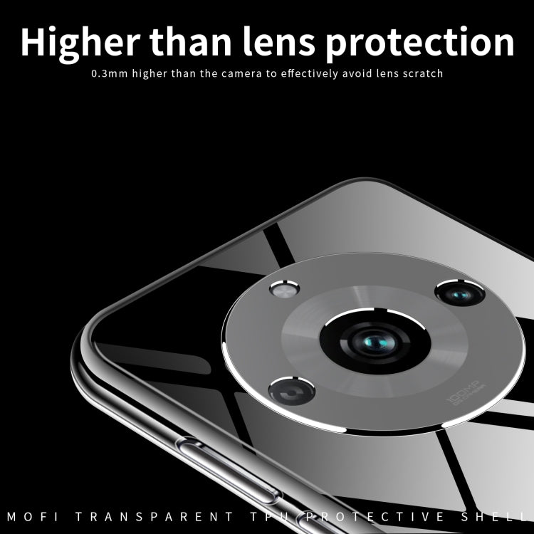 For Realme 11 MOFI Ming Series Ultra-thin TPU Phone Case(Transparent) - Realme Cases by MOFI | Online Shopping UK | buy2fix