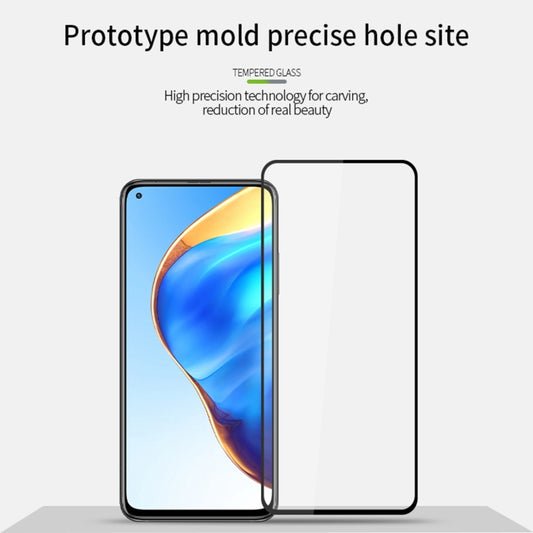 For Realme Narzo 60 PINWUYO 9H 2.5D Full Screen Tempered Glass Film(Black) - Realme Tempered Glass by PINWUYO | Online Shopping UK | buy2fix