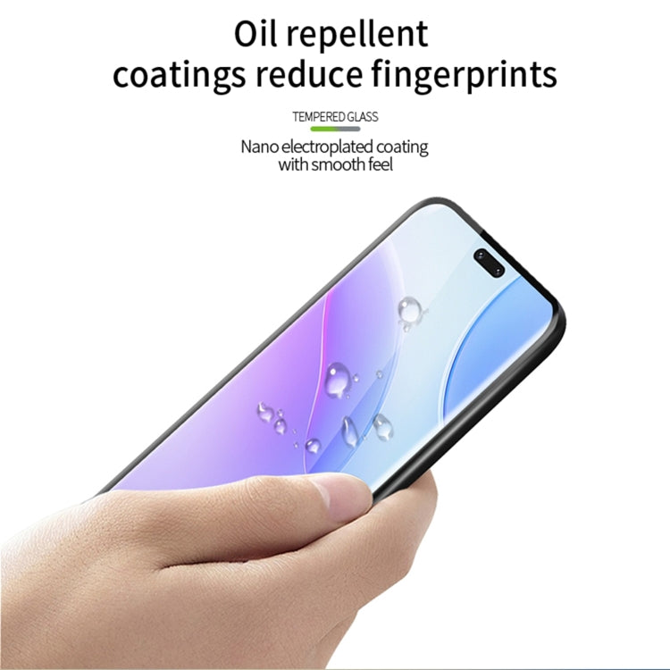 For Xiaomi Civi 3 MOFI 9H 3D Hot Bending Tempered Glass Film(Black) -  by MOFI | Online Shopping UK | buy2fix