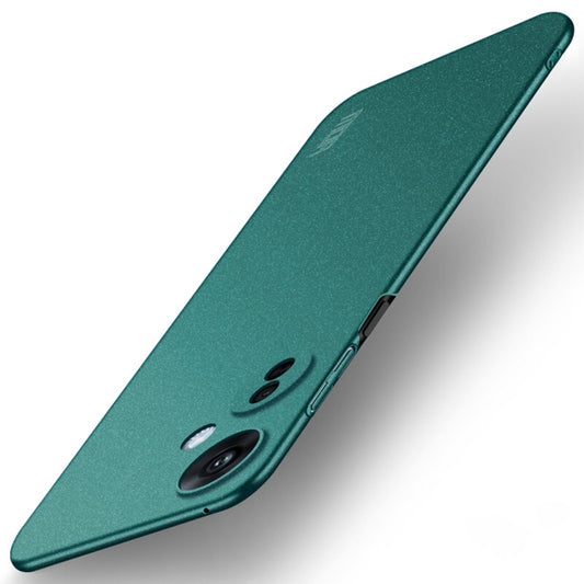 For OPPO K11X 5G MOFI Fandun Series Frosted PC Ultra-thin All-inclusive Phone Case(Green) - OPPO Cases by MOFI | Online Shopping UK | buy2fix