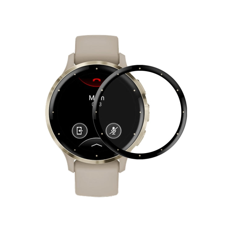 For Garmin Venu 3S ENKAY 3D Full Coverage Soft PC Edge PMMA HD Screen Protector Film by ENKAY