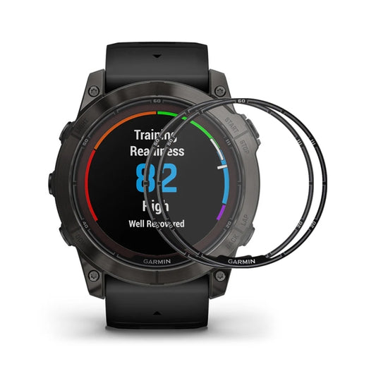 For Garmin Fenix 7X Pro 2pcs ENKAY 3D Full Coverage Soft PC Edge PMMA HD Screen Protector Film - Screen Protector by ENKAY | Online Shopping UK | buy2fix