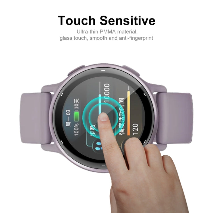 For Garmin Active 5 5pcs ENKAY 3D Full Coverage Soft PC Edge PMMA HD Screen Protector Film - Screen Protector by ENKAY | Online Shopping UK | buy2fix