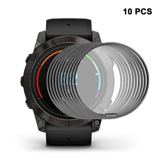 For Garmin epix Pro (Gen 2) 51mm 10pcs ENKAY 3D Full Coverage Soft PC Edge PMMA HD Screen Protector Film