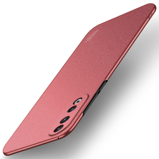 For Honor 90 MOFI Fandun Series Frosted PC Ultra-thin All-inclusive Phone Case(Red) - Honor Cases by MOFI | Online Shopping UK | buy2fix