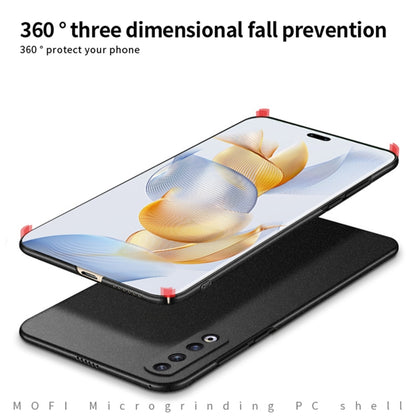 For Honor 90 Pro MOFI Fandun Series Frosted PC Ultra-thin All-inclusive Phone Case(Black) - Honor Cases by MOFI | Online Shopping UK | buy2fix