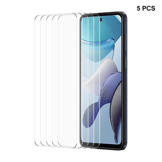 For Motorola Moto G13 / G23 / G53 5pcs ENKAY 0.26mm 9H 2.5D High Aluminum-silicon Tempered Glass Film