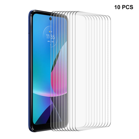 For Motorola Moto G Play 2023 10pcs ENKAY 0.26mm 9H 2.5D High Aluminum-silicon Tempered Glass Film