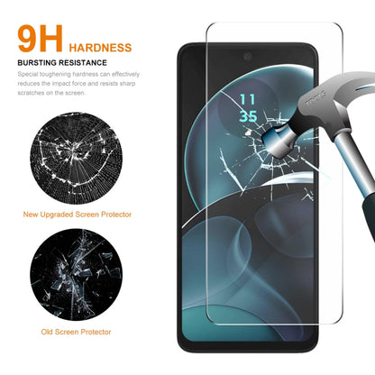 For Motorola Moto G14 / G54 10pcs ENKAY 0.26mm 9H 2.5D High Aluminum-silicon Tempered Glass Film by ENKAY