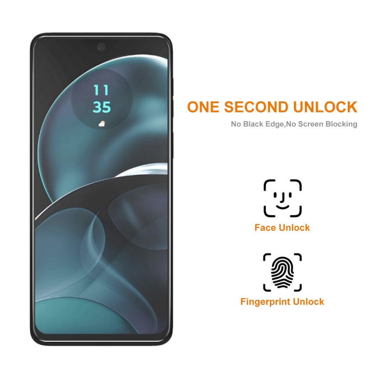 For Motorola Moto G14 / G54 10pcs ENKAY 0.26mm 9H 2.5D High Aluminum-silicon Tempered Glass Film by ENKAY